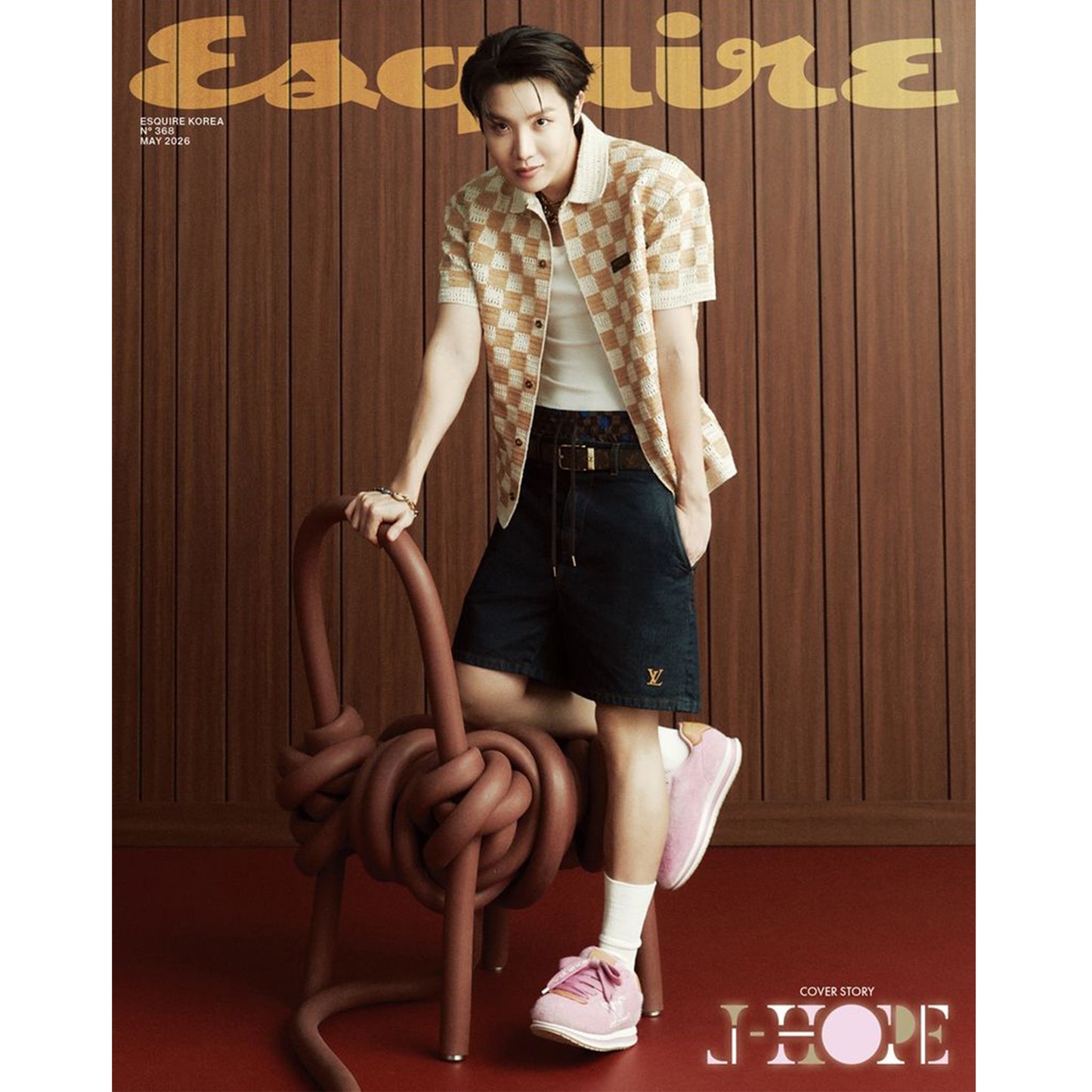 韓国雑誌「ESQUIRE Korea エスクァイアコリア」2026年5月号【表紙：BTS J-HOPE】（和訳付）［送料込］