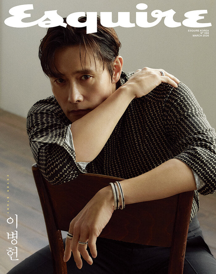 韓国雑誌「ESQUIRE Korea エスクァイアコリア」2026年3月号【表紙：イ・ビョンホン】（和訳付）［送料込］