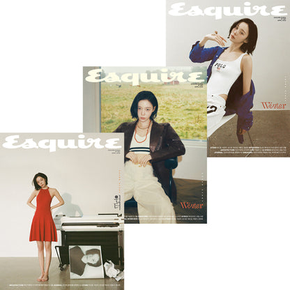 韓国雑誌「ESQUIRE Korea エスクァイアコリア」2026年4月号【表紙：aespa ウィンター】（和訳付）［送料込］