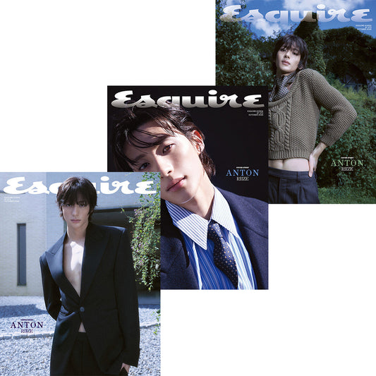 韓国雑誌「ESQUIRE Korea エスクァイアコリア」2026年10月号【表紙：RIIZE アントン】［和訳付／送料込］