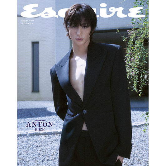 韓国雑誌「ESQUIRE Korea エスクァイアコリア」2026年10月号【表紙：RIIZE アントン】［和訳付／送料込］