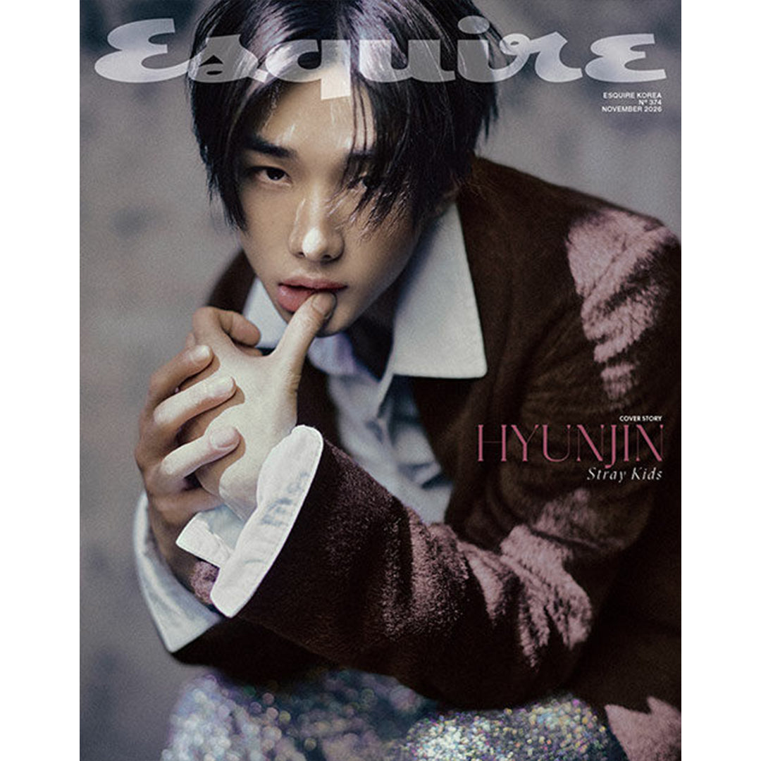 韓国雑誌「ESQUIRE Korea エスクァイアコリア」2026年11月号【表紙：Stray Kids ヒョンジン】［和訳付／送料込］