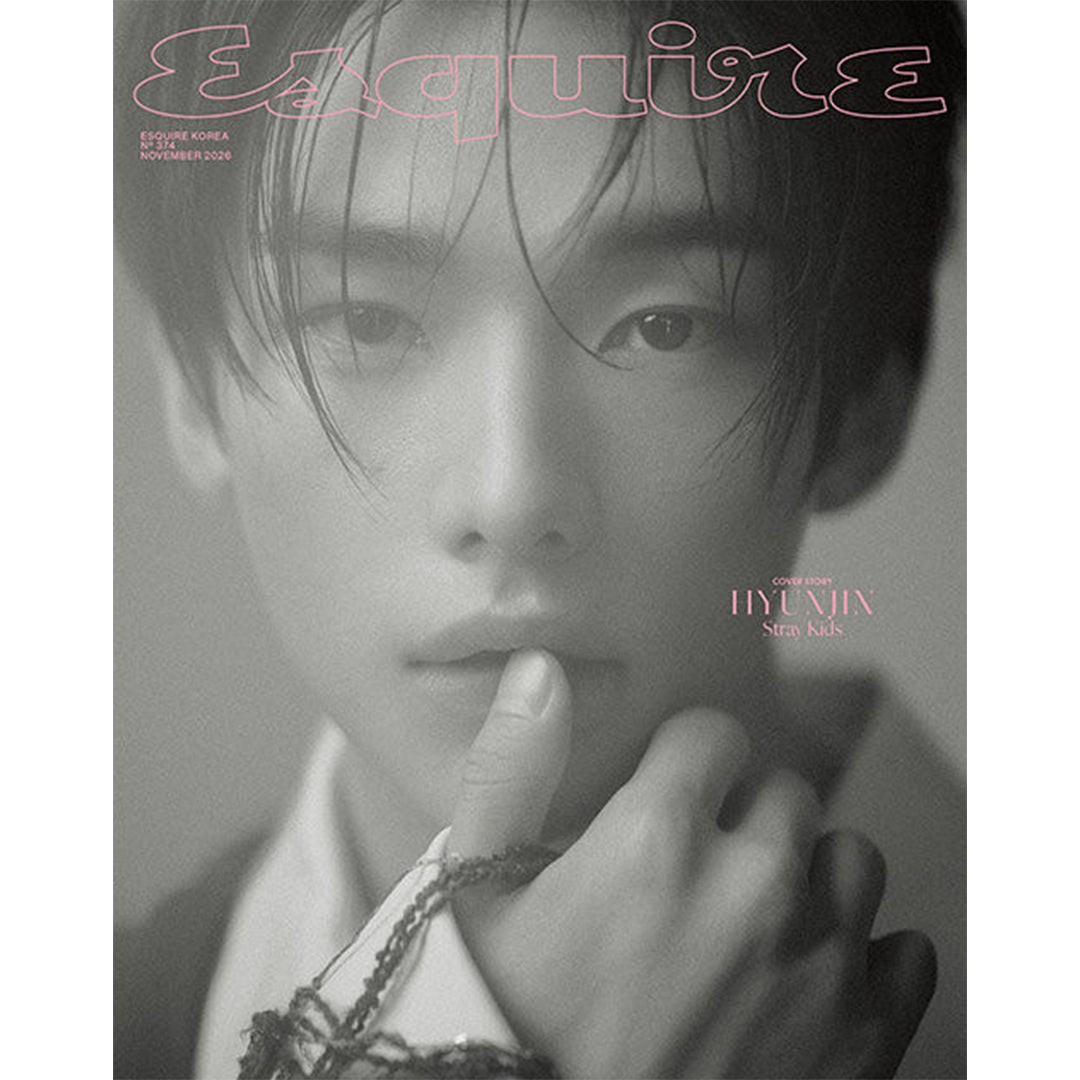 韓国雑誌「ESQUIRE Korea エスクァイアコリア」2026年11月号【表紙：Stray Kids ヒョンジン】［和訳付／送料込］