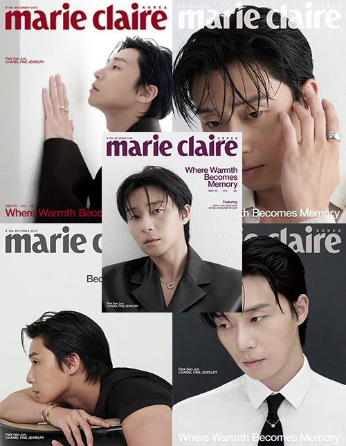 送料込/和訳付]【表紙:パク・ソジュン】韓国雑誌「marie claire KOREA