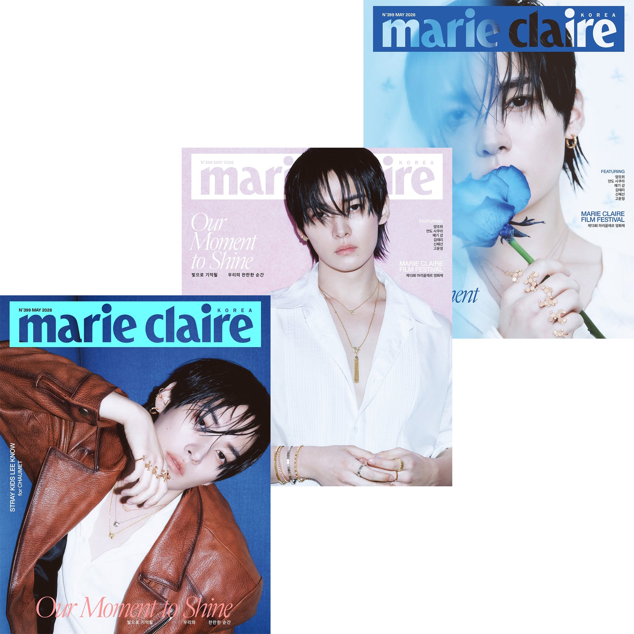 えりごり。ページ 送料込/和訳付]【表紙:Stray Kidsリノ】韓国雑誌｢MARIE CLAIRE KOREA