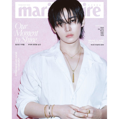 韓国雑誌「MARIE CLAIRE KOREA マリクレールコリア」2026年5月号【表紙：Stray Kids リノ】（和訳付）［送料込］
