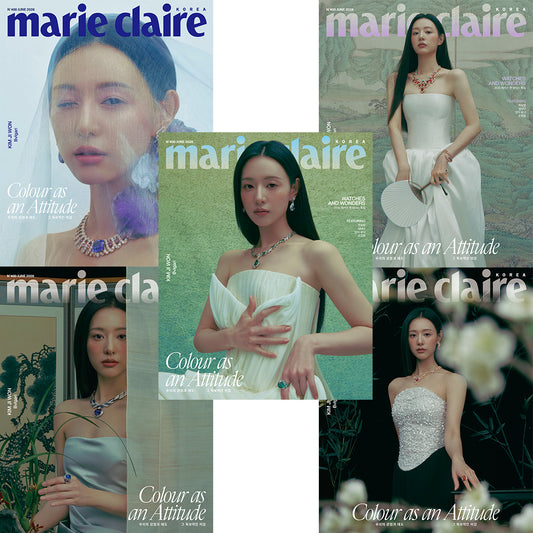 韓国雑誌「MARIE CLAIRE KOREA マリクレールコリア」2026年6月号【表紙：キム・ジウォン】（和訳付）［送料込］