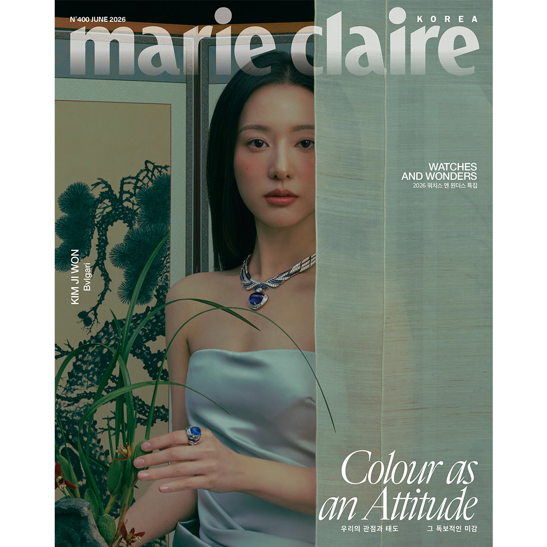 韓国雑誌「MARIE CLAIRE KOREA マリクレールコリア」2026年6月号【表紙：キム・ジウォン】［和訳付／送料込］