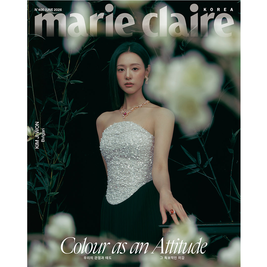 韓国雑誌「MARIE CLAIRE KOREA マリクレールコリア」2026年6月号【表紙：キム・ジウォン】［和訳付／送料込］