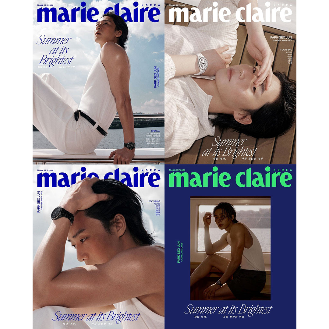 送料込/和訳付]【表紙:パク・ソジュン韓国雑誌｢MARIE CLAIRE KOREA