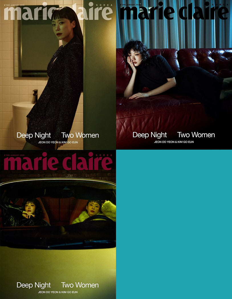 韓国雑誌「MARIE CLAIRE KOREA マリクレールコリア」2026年1月号【表紙：チョン・ドヨン&キム・ゴウン】（和訳付）［送料込］