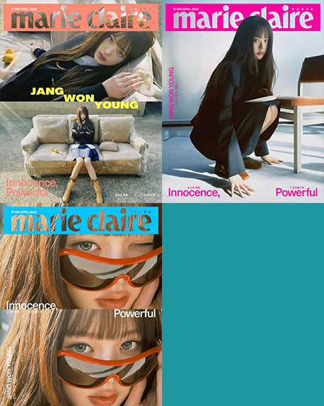 韓国雑誌「MARIE CLAIRE KOREA マリクレールコリア」2026年4月号【表紙：IVE チャン・ウォニョン】（和訳付）［送料込］