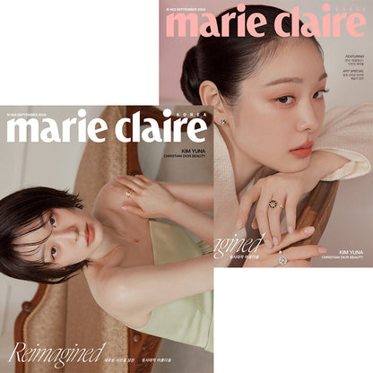 韓国雑誌「MARIE CLAIRE KOREA マリクレールコリア」2026年9月号【表紙：キム・ヨナ】［和訳付／送料込］