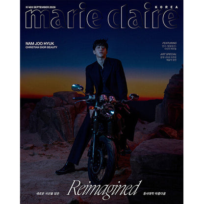 韓国雑誌「MARIE CLAIRE KOREA マリクレールコリア」2026年9月号【表紙：ナム・ジュヒョク】［和訳付／送料込］