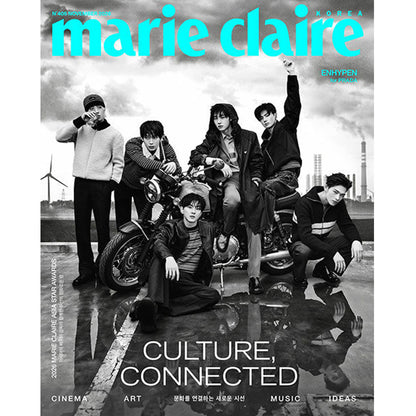 韓国雑誌「MARIE CLAIRE KOREA マリ・クレールコリア」2026年11月号【表紙：ENHYPEN】［和訳付／送料込］