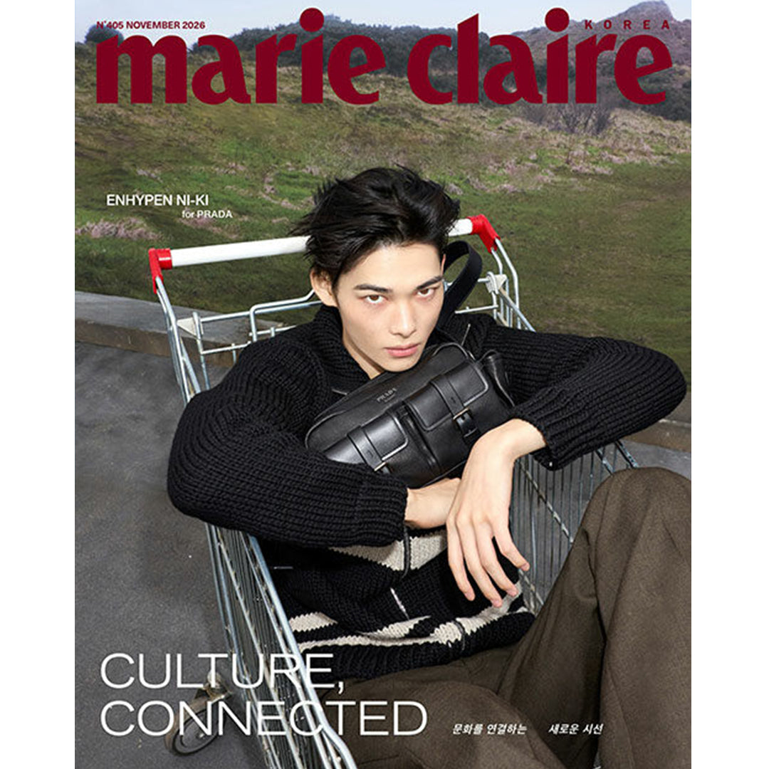 韓国雑誌「MARIE CLAIRE KOREA マリ・クレールコリア」2026年11月号【表紙：ENHYPEN】［和訳付／送料込］