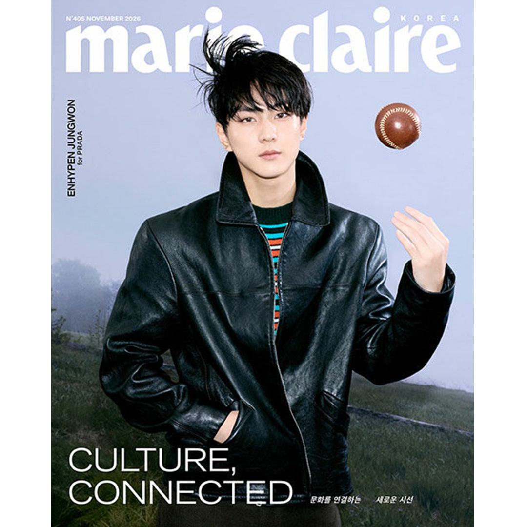 韓国雑誌「MARIE CLAIRE KOREA マリ・クレールコリア」2026年11月号【表紙：ENHYPEN】［和訳付／送料込］