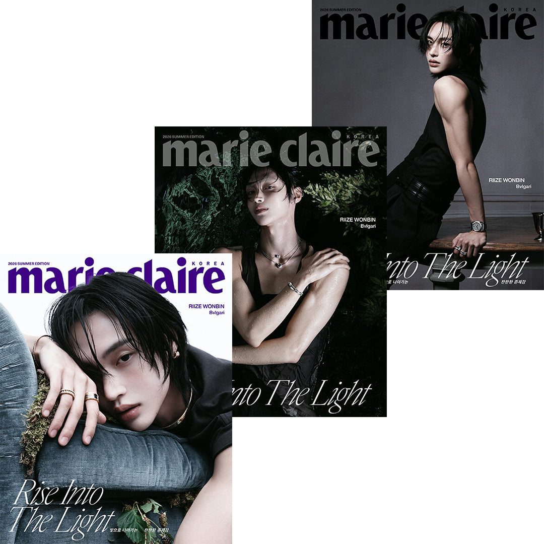 韓国雑誌「MARIE CLAIRE KOREA マリクレールコリア」2026 SUMMER EDITION【表紙：RIIZE ウォンビン】［和訳付／送料込］