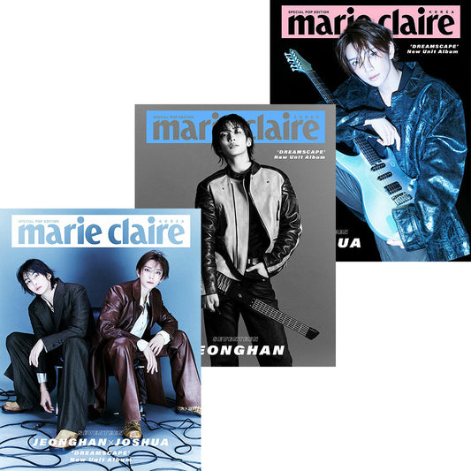 韓国雑誌「MARIE CLAIRE KOREA マリ・クレールコリア」スペシャルポップエディション 2026【表紙：SEVENTEEN ジョンハン＆ジョシュア】［和訳付／送料込］