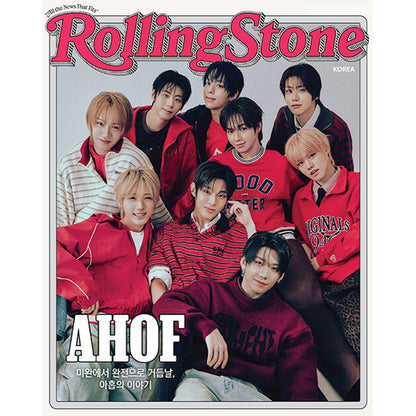 韓国雑誌「Rolling Stone KOREA ローリングストーンコリア」ISSUE 18【表紙：チョン・ヘイン／AHOF】［和訳付／送料込］