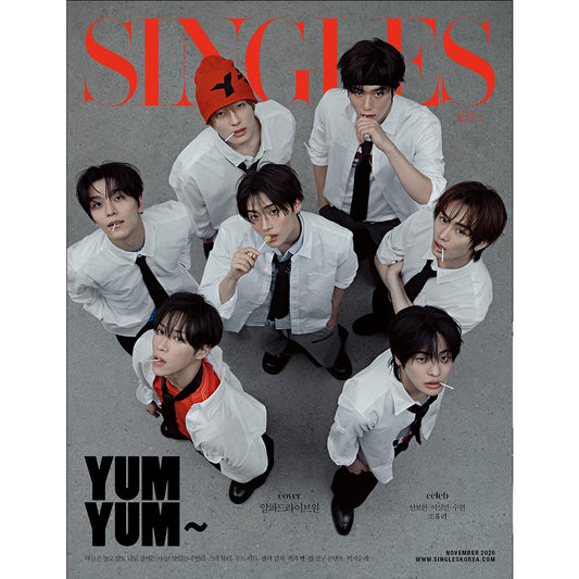 韓国雑誌「SINGLES KOREA シングルズコリア」2026年11月号【表紙：ALPHA DRIVE ONE】［和訳付／送料込］