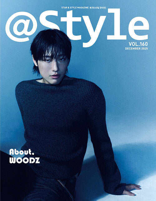 韓国雑誌「@style アットスタイル」2025年12月号【表紙：WOODZ】（和訳付）［送料込］