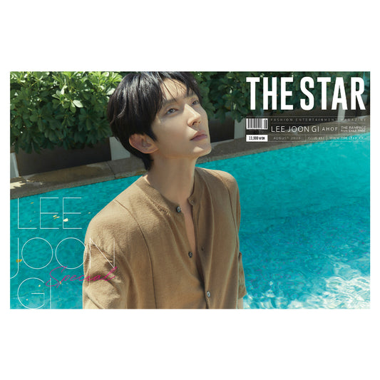 韓国雑誌「THE STAR ザ・スター」2026年8月号【表紙：イ・ジュンギ／裏表紙：AHOF】［和訳付／送料込］