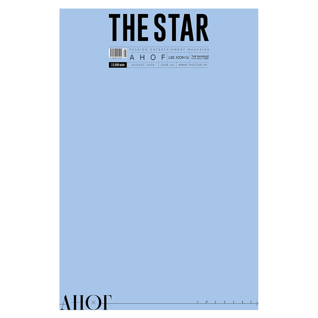 韓国雑誌「THE STAR ザ・スター」2026年8月号【表紙：イ・ジュンギ／裏表紙：AHOF】［和訳付／送料込］