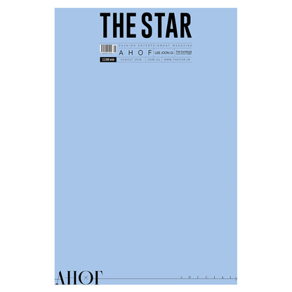 韓国雑誌「THE STAR ザ・スター」2026年8月号【表紙：イ・ジュンギ／裏表紙：AHOF】［和訳付／送料込］