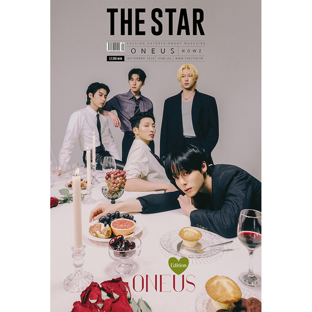 韓国雑誌「THE STAR ザ・スター」2026年9月号【表紙：ONEUS】［和訳付／送料込］