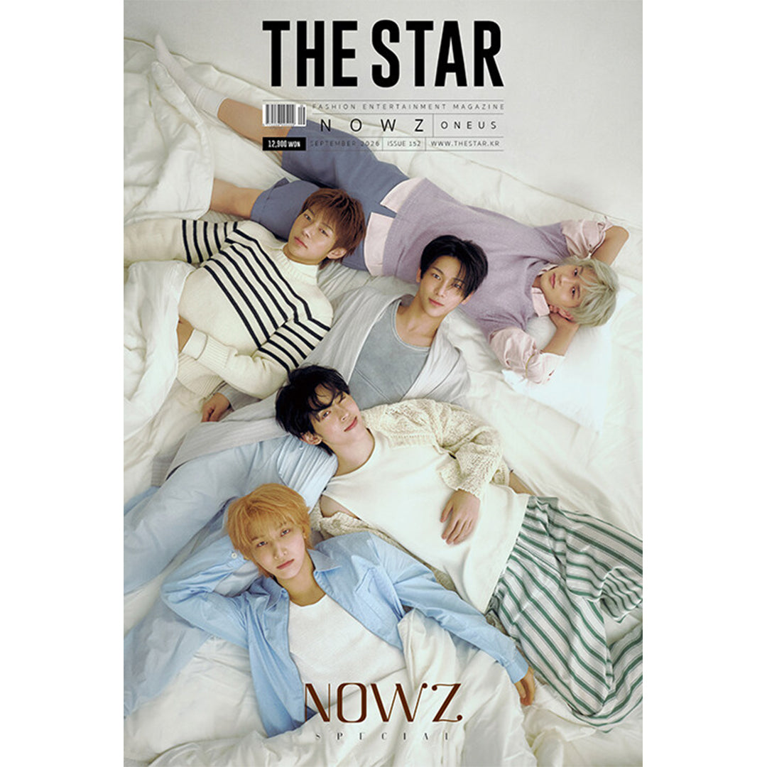 韓国雑誌「THE STAR ザ・スター」2026年9月号【表紙：NOWZ】［和訳付／送料込］