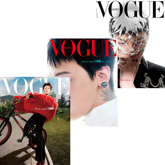 韓国雑誌「VOGUE KOREA ヴォーグコリア」2026年月6月号【表紙：BIGBANG G-DRAGON】（和訳付）［送料込］