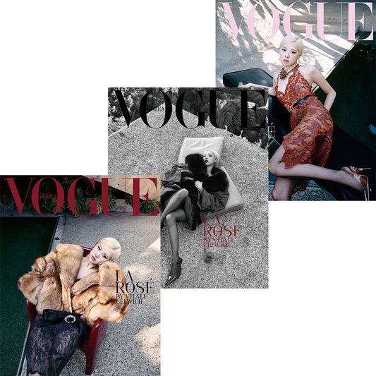 韓国雑誌「VOGUE KOREA ヴォーグコリア」2026年月7月号【表紙：BLACKPINK ロゼ】（和訳付）［送料込］