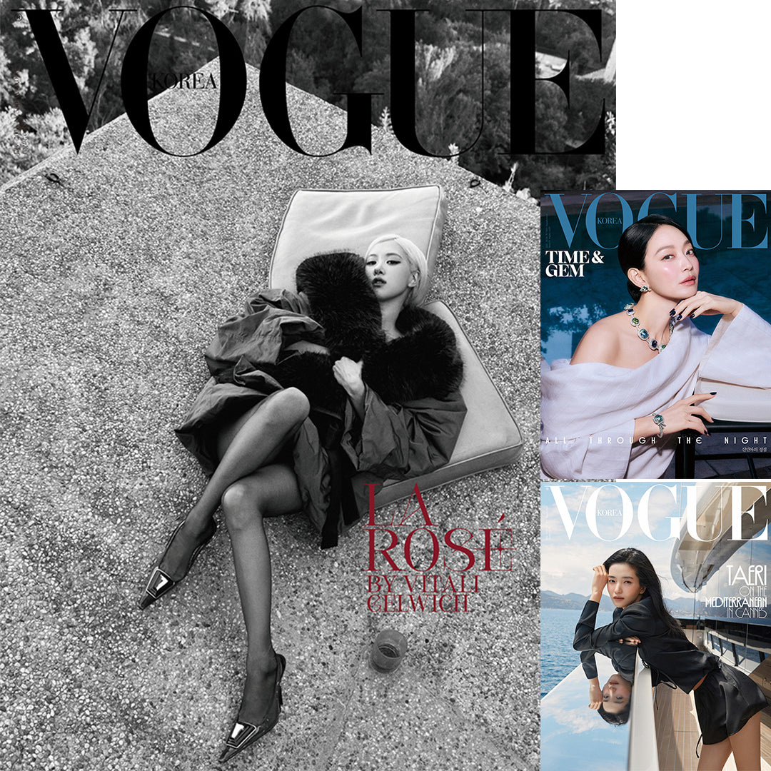 送料込/和訳付]【表紙:BLACKPINKロゼ】韓国雑誌｢VOGUE KOREA ヴォーグ