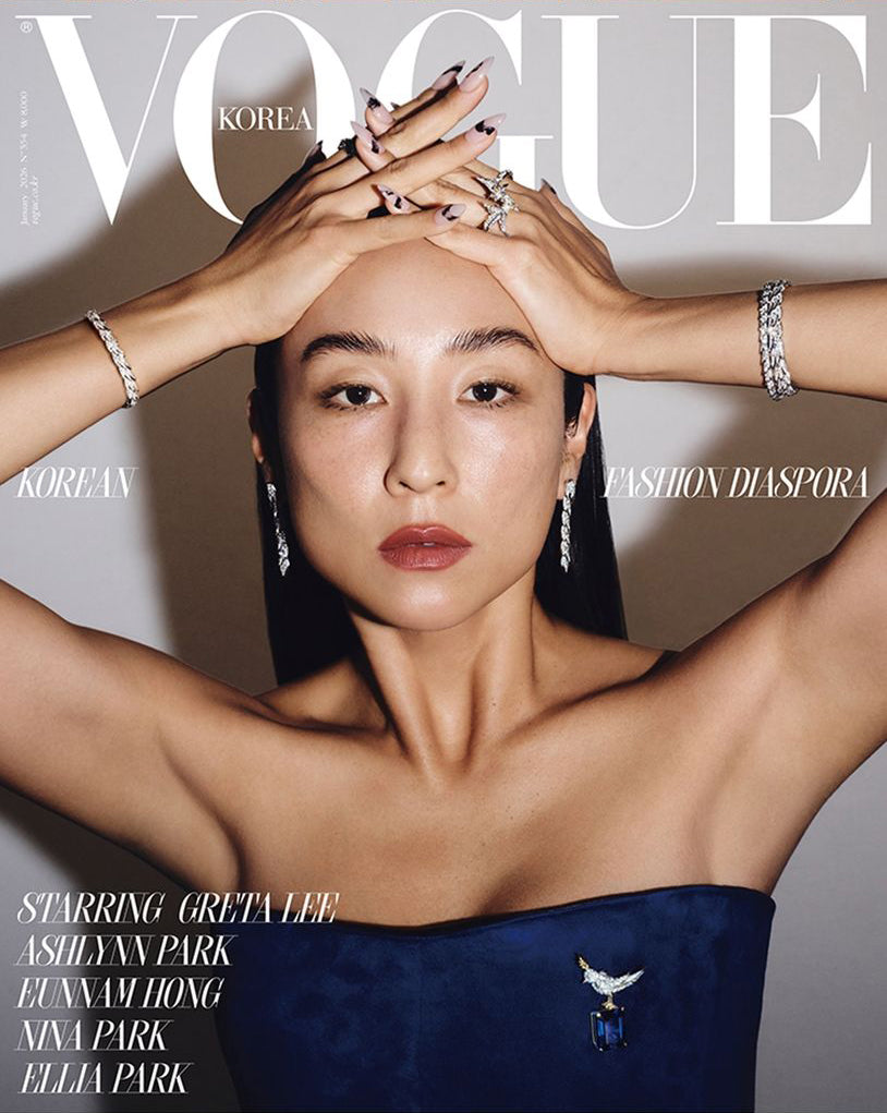 韓国雑誌「VOGUE Korea ヴォーグコリア」2026年1月号【表紙：グレタ・リー】（和訳付）［送料込］