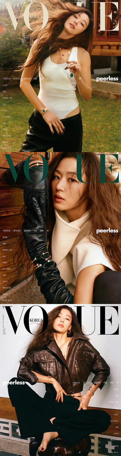 韓国雑誌「VOGUE KOREA ヴォーグコリア」2026年月11月号【表紙：チョン・ジヒョン】［和訳付／送料込］
