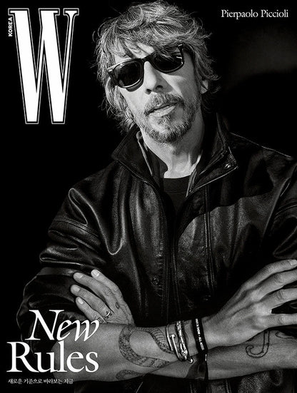 韓国雑誌「W KOREA ダブリューコリア」2025 Volume 13【表紙：ピエールパオロ・ピッチョーリ、ダナ・スミス】（和訳付）［送料込］