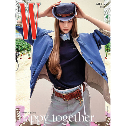韓国雑誌「W KOREA ダブリューコリア」2026 Volume5／2026年5月号【表紙：MEOVV】（和訳付）［送料込］