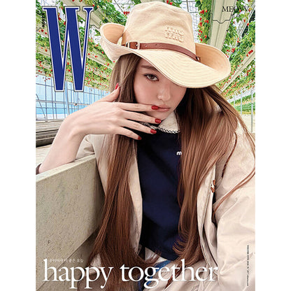 韓国雑誌「W KOREA ダブリューコリア」2026 Volume5／2026年5月号【表紙：MEOVV】（和訳付）［送料込］